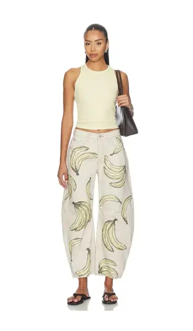 Free People x We The Free Good Luck Printed Jean | Thumbnail 5 Free People x We The Free Good Luck Printed Jean | Thumbnail 5