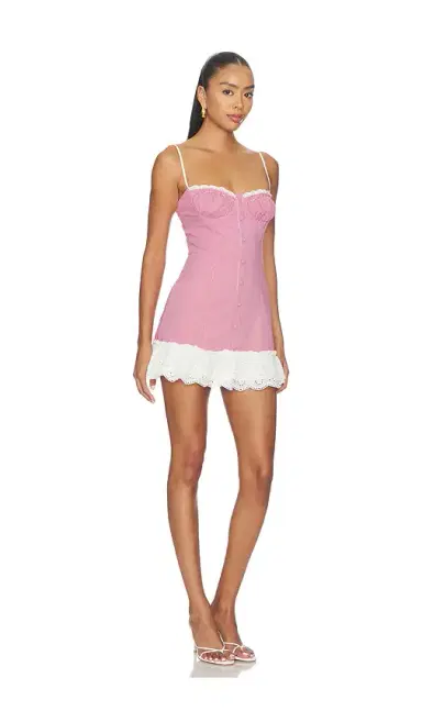 MORE TO COME Alisha Mini Dress | Thumbnail 2 MORE TO COME Alisha Mini Dress | Thumbnail 2