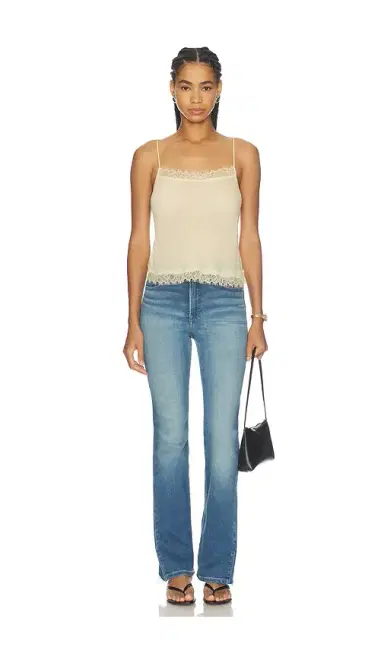 Good American Soft Tech Good Petite Bootcut Jeans | Thumbnail 5 Good American Soft Tech Good Petite Bootcut Jeans | Thumbnail 5