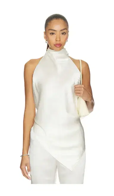 Helmut Lang Tie Scarf Top | Thumbnail 1 Helmut Lang Tie Scarf Top | Thumbnail 1