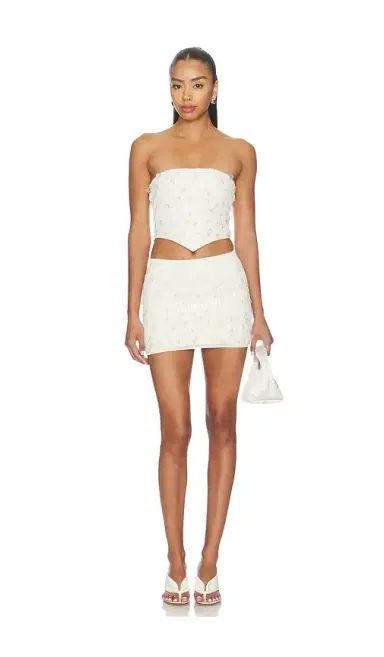 Lovers and Friends Reiley Shell Embroidered Mini Skirt | Thumbnail 5 Lovers and Friends Reiley Shell Embroidered Mini Skirt | Thumbnail 5