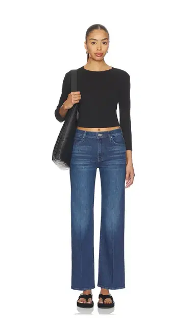 Mother Lil Petite Kick It Jeans | Thumbnail 5 Mother Lil Petite Kick It Jeans | Thumbnail 5