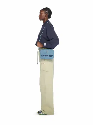Off-White Jitney Camera Denim Bag | Thumbnail 1 Off-White Jitney Camera Denim Bag | Thumbnail 1
