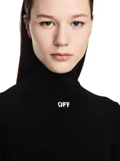 Off-White Off Stamp Second Skin L/S Turtle Neck | Thumbnail 5 Off-White Off Stamp Second Skin L/S Turtle Neck | Thumbnail 5