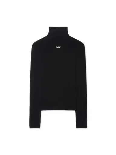 Off-White Off Stamp Second Skin L/S Turtle Neck | Thumbnail 1 Off-White Off Stamp Second Skin L/S Turtle Neck | Thumbnail 1