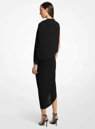 Michael Kors Collection Stretch Matte Jersey Elliptical One-Shoulder Dress | Thumbnail 2 Michael Kors Collection Stretch Matte Jersey Elliptical One-Shoulder Dress | Thumbnail 2