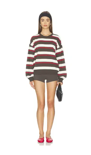 P.E NATION Retreat Stripe Sweater | Thumbnail 4 P.E NATION Retreat Stripe Sweater | Thumbnail 4
