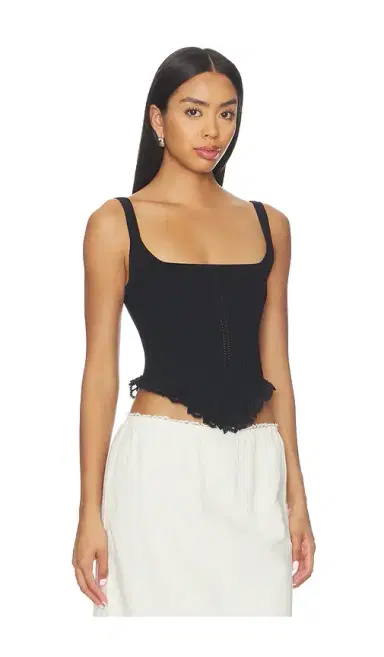 LPA Suzy Knit Corset Top | Thumbnail 2 LPA Suzy Knit Corset Top | Thumbnail 2