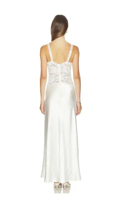 Generation Love Milena Lace Combo Liquid Satin Maxi Dress | Thumbnail 3 Generation Love Milena Lace Combo Liquid Satin Maxi Dress | Thumbnail 3