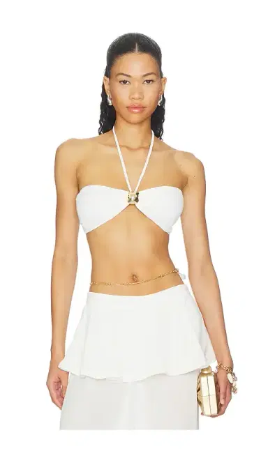 ADRIANA DEGREAS Solid Bandeau Top | Thumbnail 1 ADRIANA DEGREAS Solid Bandeau Top | Thumbnail 1