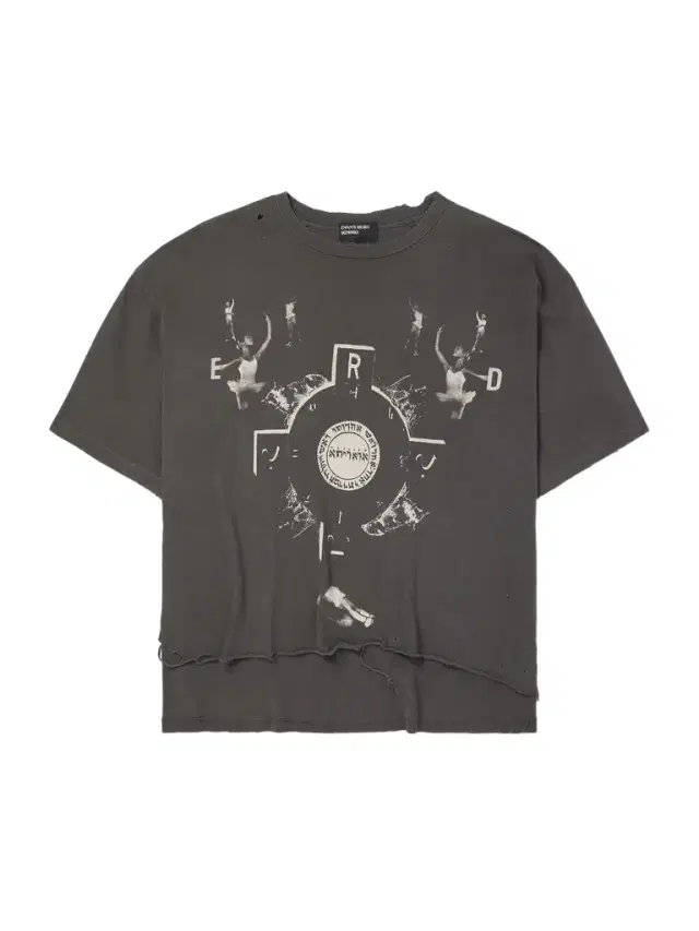 Bed Of Nails Distressed Printed Cotton-Jersey T-Shirt - Men Bed Of Nails Distressed Printed Cotton-Jersey T-Shirt - Men