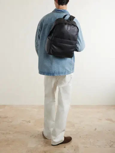 Canali Full-Grain Leather Tote Bag - Men | Thumbnail 3 Canali Full-Grain Leather Tote Bag - Men | Thumbnail 3