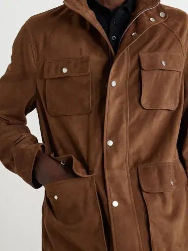 Brunello Cucinelli Suede Jacket - Men | Thumbnail 5 Brunello Cucinelli Suede Jacket - Men | Thumbnail 5