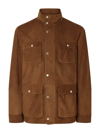 Brunello Cucinelli Suede Jacket - Men | Thumbnail 1 Brunello Cucinelli Suede Jacket - Men | Thumbnail 1