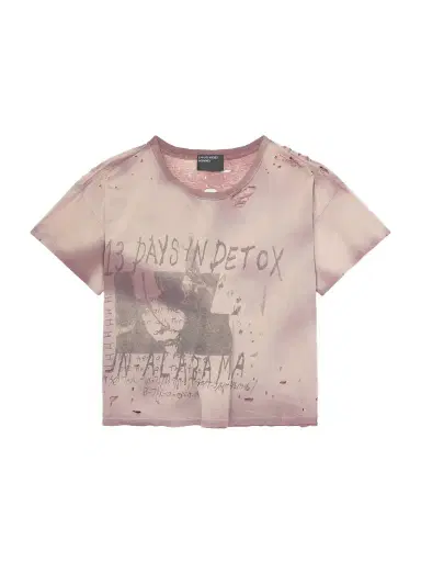 Enfants Riches Déprimés 13 Day in Detox Distressed Printed Cotton-Jersey T-Shirt - Men | Thumbnail 1 Enfants Riches Déprimés 13 Day in Detox Distressed Printed Cotton-Jersey T-Shirt - Men | Thumbnail 1