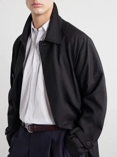 Lardini Striped Cotton Shirt - Men | Thumbnail 5 Lardini Striped Cotton Shirt - Men | Thumbnail 5