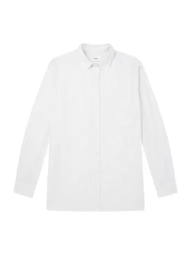 Lardini Striped Cotton Shirt - Men | Thumbnail 1 Lardini Striped Cotton Shirt - Men | Thumbnail 1