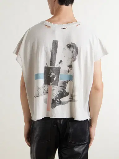 Enfants Riches Déprimés Children of Unborn Children Distressed Printed Cotton-Jersey T-Shirt - Men | Thumbnail 4 Enfants Riches Déprimés Children of Unborn Children Distressed Printed Cotton-Jersey T-Shirt - Men | Thumbnail 4
