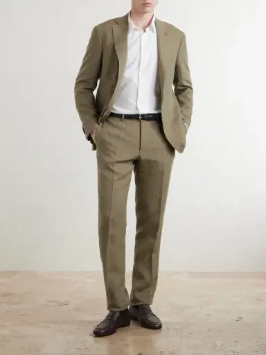 Canali Garment-Dyed Cotton Shirt - Men | Thumbnail 2 Canali Garment-Dyed Cotton Shirt - Men | Thumbnail 2
