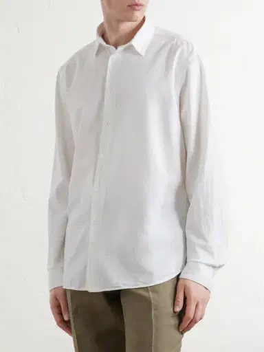 Canali Garment-Dyed Cotton Shirt - Men | Thumbnail 3 Canali Garment-Dyed Cotton Shirt - Men | Thumbnail 3