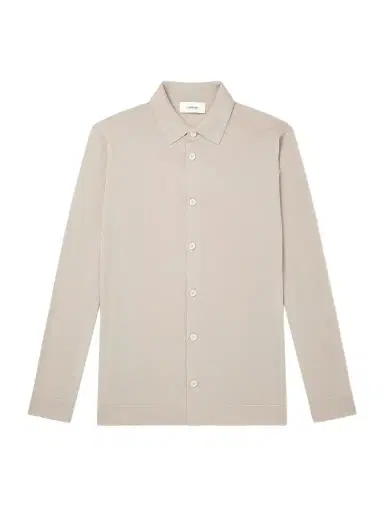 Lardini Virgin Wool Polo Shirt - Men | Thumbnail 1 Lardini Virgin Wool Polo Shirt - Men | Thumbnail 1