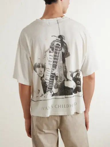 Enfants Riches Déprimés Ivan's Childood Printed Cotton-Jersey T-Shirt - Men | Thumbnail 4 Enfants Riches Déprimés Ivan's Childood Printed Cotton-Jersey T-Shirt - Men | Thumbnail 4