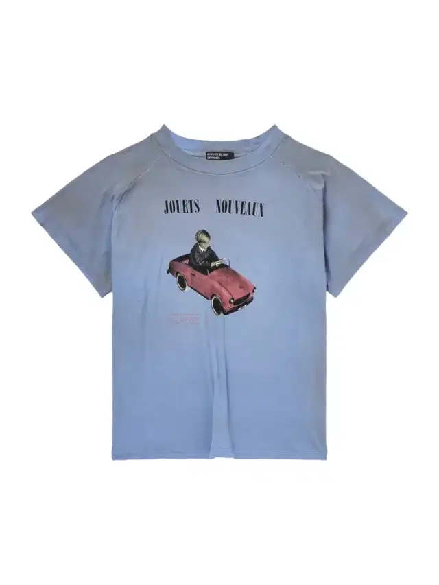 Jouets Nouveaux Distressed Printed Cotton-Jersey T-Shirt - Men Jouets Nouveaux Distressed Printed Cotton-Jersey T-Shirt - Men