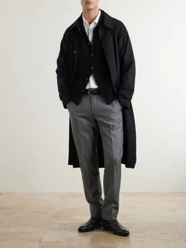 Slowear Straight-leg Wool-Canvas Trousers - Men | Thumbnail 2 Slowear Straight-leg Wool-Canvas Trousers - Men | Thumbnail 2
