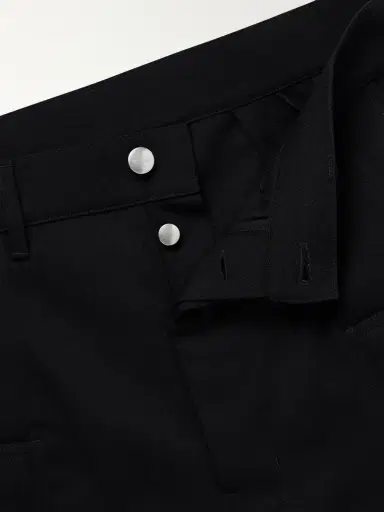 Rick Owens Stefan Flared Grain De Poudre Wool Cargo Trousers - Men | Thumbnail 6 Rick Owens Stefan Flared Grain De Poudre Wool Cargo Trousers - Men | Thumbnail 6