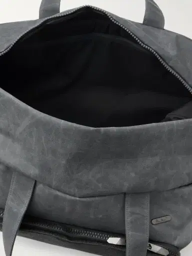 DB Journey Entour Full-Grain Leather and Canvas Weekend Bag - Men | Thumbnail 5 DB Journey Entour Full-Grain Leather and Canvas Weekend Bag - Men | Thumbnail 5