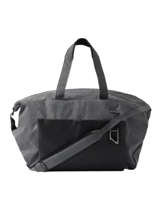 Entour Full-Grain Leather and Canvas Weekend Bag - Men Entour Full-Grain Leather and Canvas Weekend Bag - Men