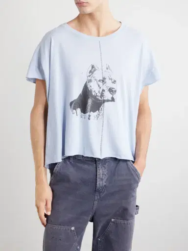 Enfants Riches Déprimés Na Pitbull Distressed Printed Cotton-Jersey T-Shirt - Men | Thumbnail 3 Enfants Riches Déprimés Na Pitbull Distressed Printed Cotton-Jersey T-Shirt - Men | Thumbnail 3