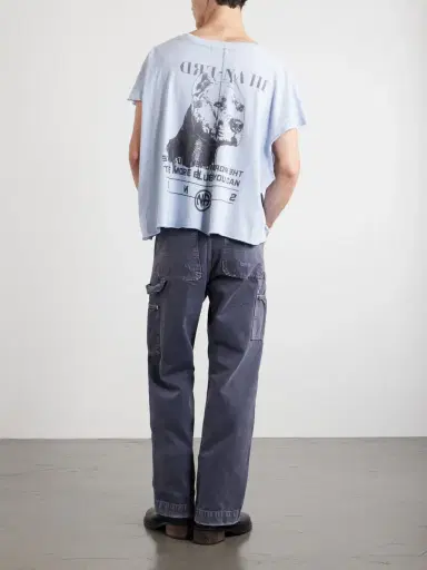Enfants Riches Déprimés Na Pitbull Distressed Printed Cotton-Jersey T-Shirt - Men | Thumbnail 4 Enfants Riches Déprimés Na Pitbull Distressed Printed Cotton-Jersey T-Shirt - Men | Thumbnail 4