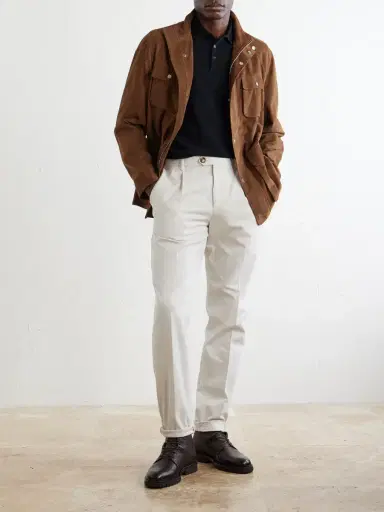 Brunello Cucinelli Logo-Print Cotton-Piqué Polo Shirt - Men | Thumbnail 2 Brunello Cucinelli Logo-Print Cotton-Piqué Polo Shirt - Men | Thumbnail 2