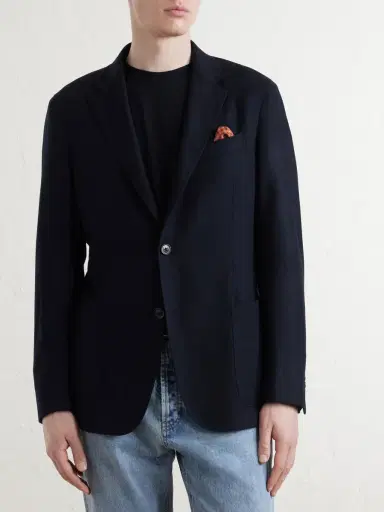 Zegna Wool and Cashmere-Blend Twill Blazer - Men | Thumbnail 3 Zegna Wool and Cashmere-Blend Twill Blazer - Men | Thumbnail 3