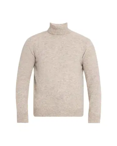 Brunello Cucinelli Men's Alpaca Blend Turtleneck Sweater | Thumbnail 1 Brunello Cucinelli Men's Alpaca Blend Turtleneck Sweater | Thumbnail 1