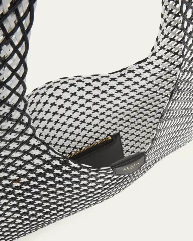 Alaïa Woven Leather Hobo Bag | Thumbnail 4 Alaïa Woven Leather Hobo Bag | Thumbnail 4