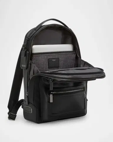 TUMI Harrison Bradner Leather Backpack | Thumbnail 3 TUMI Harrison Bradner Leather Backpack | Thumbnail 3