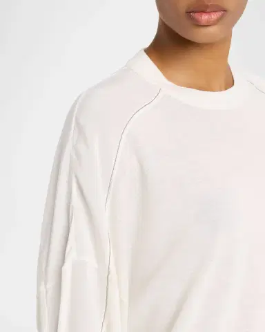 Brunello Cucinelli Monili-Trim Sleeve-Panel Cashmere Sweater | Thumbnail 5 Brunello Cucinelli Monili-Trim Sleeve-Panel Cashmere Sweater | Thumbnail 5
