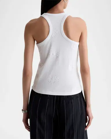 AG Jeans Embellished High-Neck Tank Top | Thumbnail 3 AG Jeans Embellished High-Neck Tank Top | Thumbnail 3