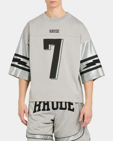 Rhude Men's Lightning Mesh Jersey T-Shirt | Thumbnail 3 Rhude Men's Lightning Mesh Jersey T-Shirt | Thumbnail 3