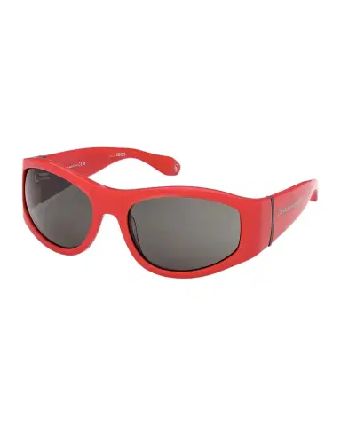 Christian Louboutin Men's Temple-Logo Acetate Rectangle Sunglasses | Thumbnail 1 Christian Louboutin Men's Temple-Logo Acetate Rectangle Sunglasses | Thumbnail 1