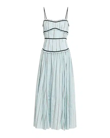 Cinq à Sept Celia Striped Maxi Dress | Thumbnail 1 Cinq à Sept Celia Striped Maxi Dress | Thumbnail 1