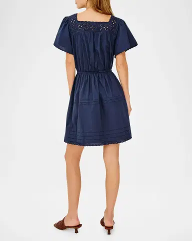 RAILS Gale Cotton Voile Mini Dress | Thumbnail 3 RAILS Gale Cotton Voile Mini Dress | Thumbnail 3