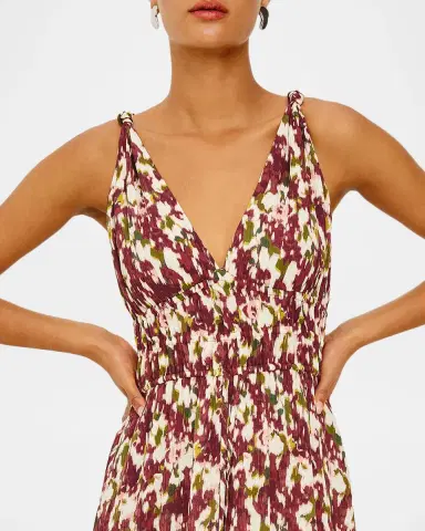 RAILS Marciana Floral Chiffon Midi Dress | Thumbnail 5 RAILS Marciana Floral Chiffon Midi Dress | Thumbnail 5