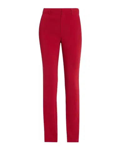 Cinq à Sept Kerry Slim Straight-Leg Crepe Pants | Thumbnail 1 Cinq à Sept Kerry Slim Straight-Leg Crepe Pants | Thumbnail 1