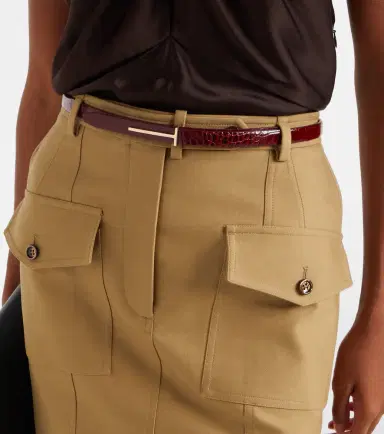 Tom Ford Croc-effect leather belt | Thumbnail 3 Tom Ford Croc-effect leather belt | Thumbnail 3