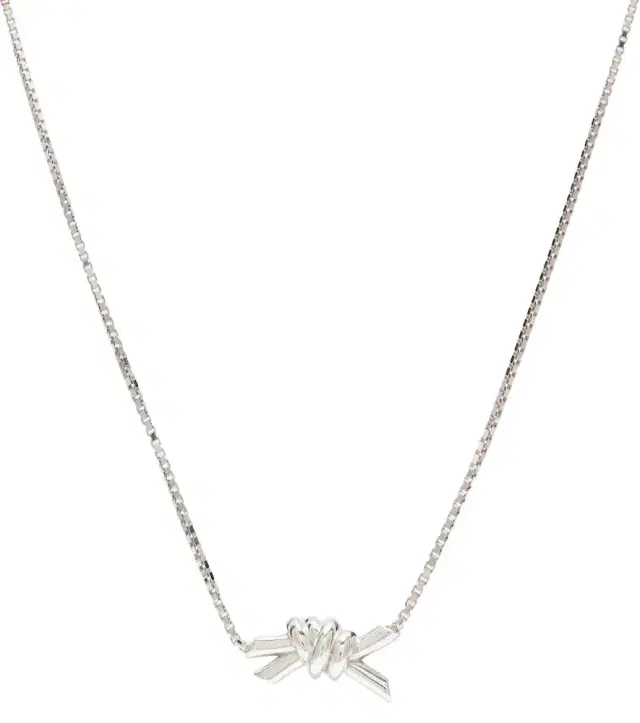 Knot sterling silver necklace Knot sterling silver necklace