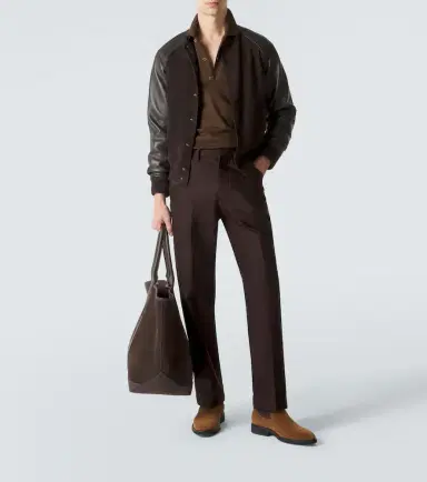 Tom Ford Silk and cotton piqué polo shirt | Thumbnail 4 Tom Ford Silk and cotton piqué polo shirt | Thumbnail 4
