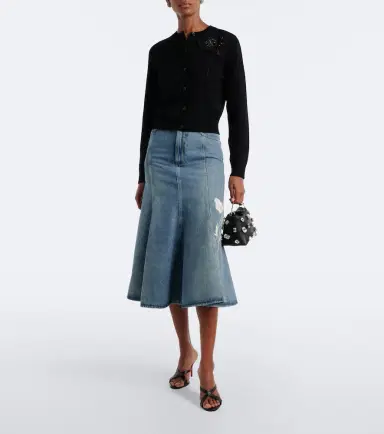 Erdem Bloom Mini leather top-handle bag | Thumbnail 5 Erdem Bloom Mini leather top-handle bag | Thumbnail 5